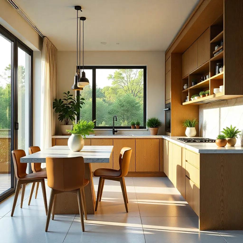 Kitchen and dining area decor
